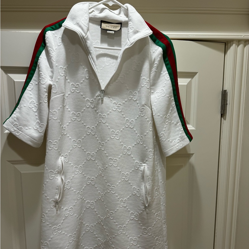 GUCCI JERSEY JACQUARD DRESS